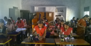 Anuta Sponsor vocational training sewing machines in India