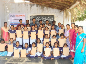 Anuta Networks gives exam kits to kids in India