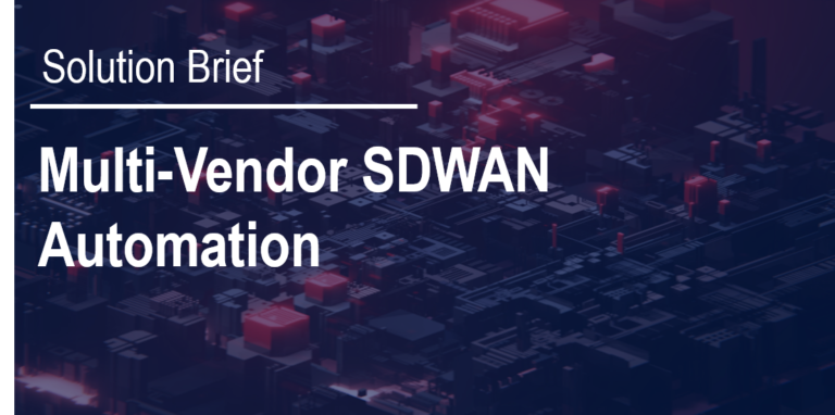 Multi-Vendor SDWAN Automation