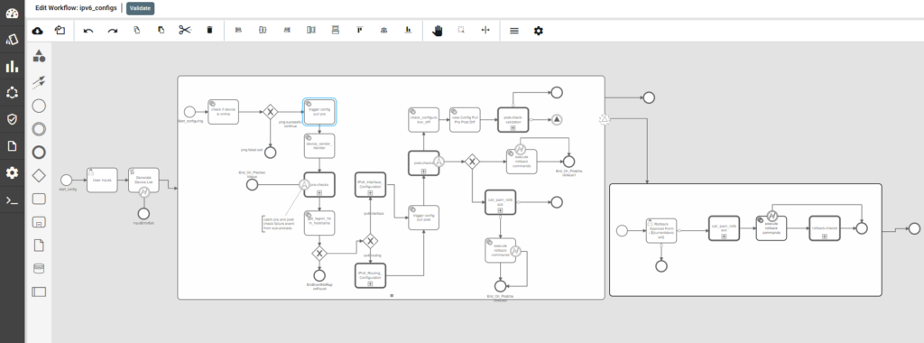 Network Migration Workflow